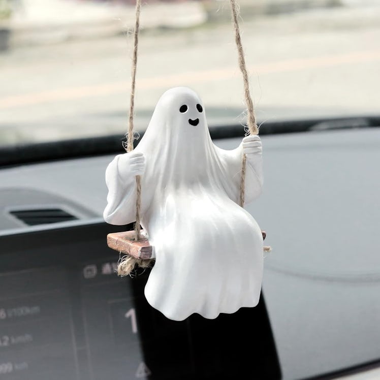 YGMONER Swinging Mirror Hanging Ornament