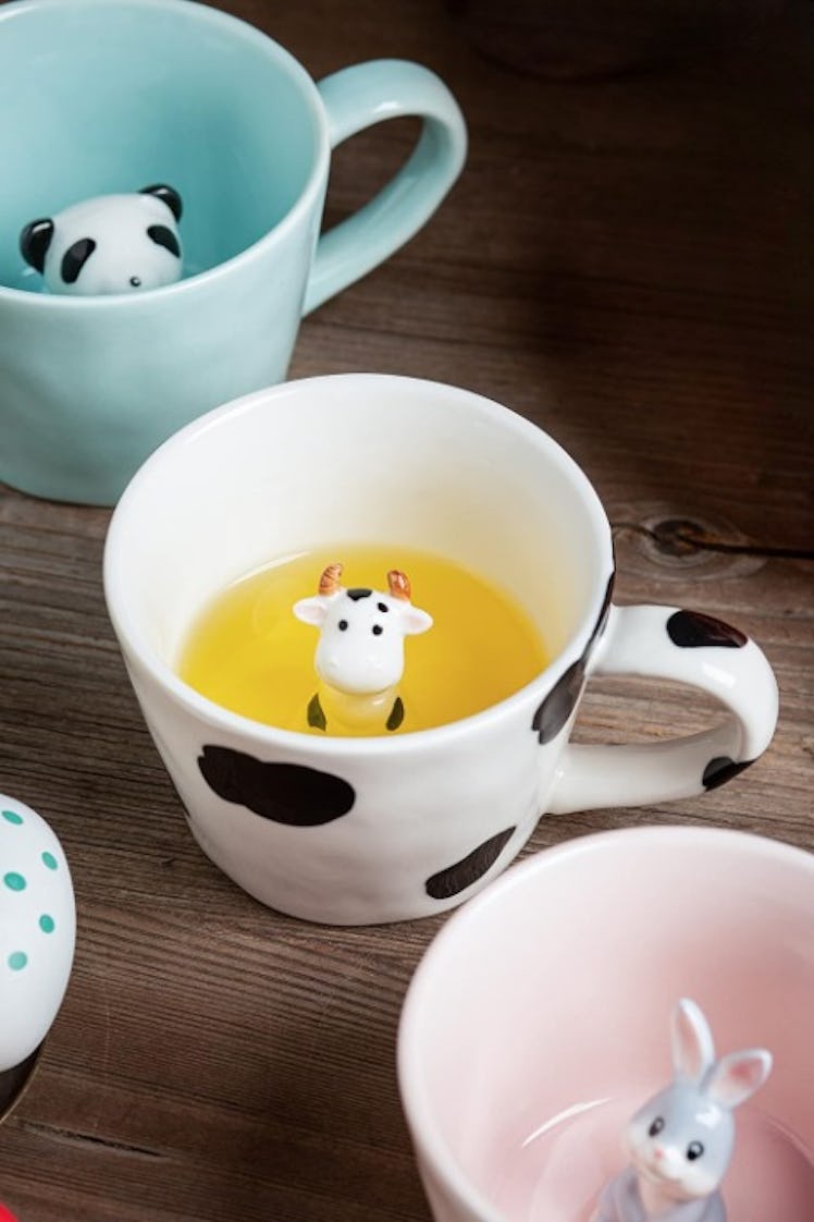 DIHOclub Hidden Animal Ceramic Mug