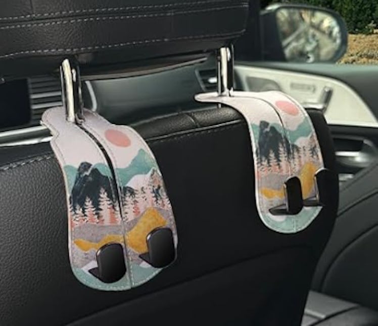 Blusabaca Car Seat Headrest Hooks (2-Pack)