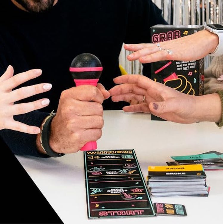  Lucky Egg Grab The Mic Karaoke Board Game