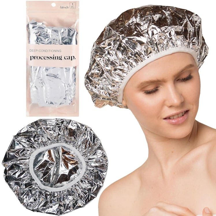 Kitsch Reusable Aluminum Foil Heat Cap for Deep Conditioner