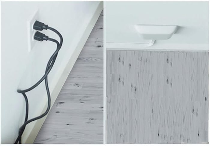 Sleek Socket Outlet Concealer Extension Cord