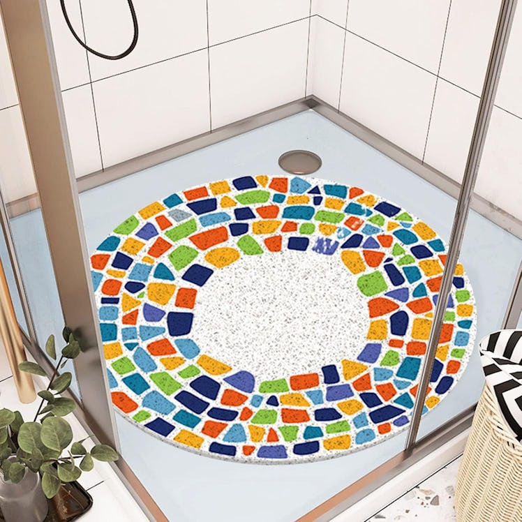 ZOESOE Loofah Shower Mat