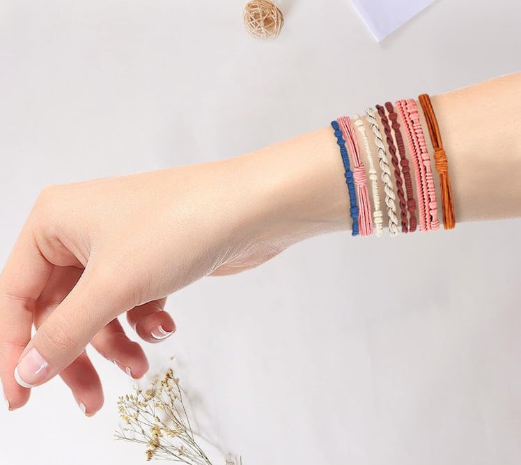 SLNZAPTY Hair Tie Bracelets (48 Pieces)
