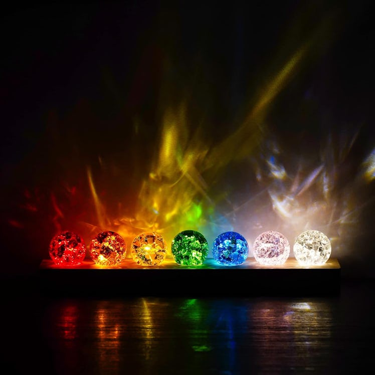 LOULIQUET Multicolored Sphere Ball Night-Light