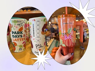 Starbucks has Disney cups for the fall.