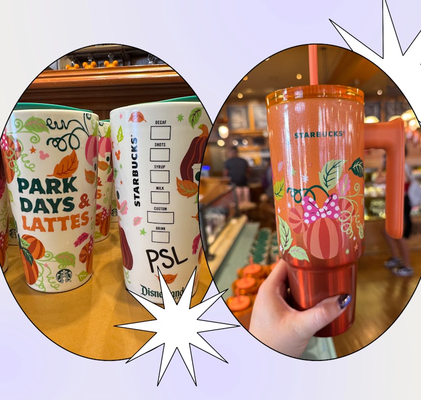 Starbucks has Disney cups for the fall.