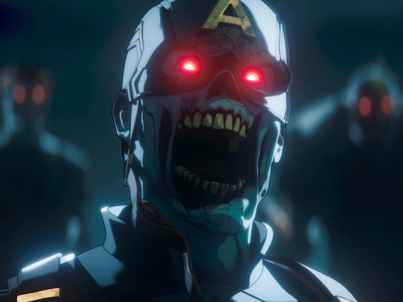Zombie Captain America in Marvel Television's MARVEL ZOMBIES