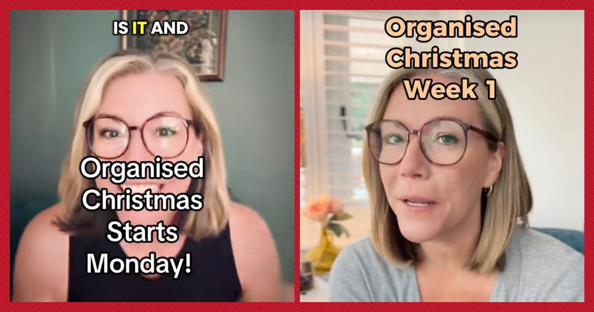Tired Of Being A Stress Ball Of Rage In December? Organized Christmas Starts Now