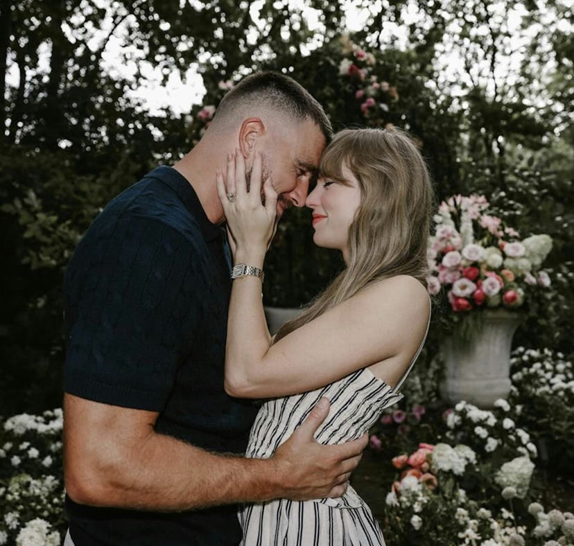The Kelce family is celebrating Taylor Swift and Travis Kelce's engagement.