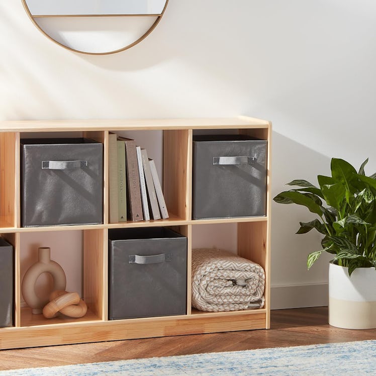 Amazon Basics Fabric Storage Cubes (6-Pack)