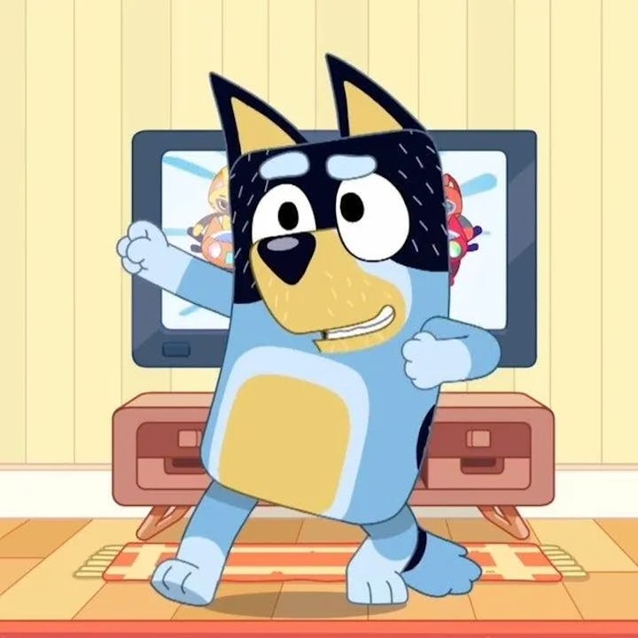 Bandit Heeler from 'Bluey' is a top-tier (fictional) dog dad.