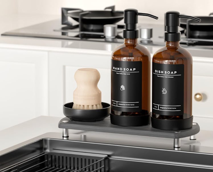 Amber Home Soap Dispenser Set (5 Pieces)