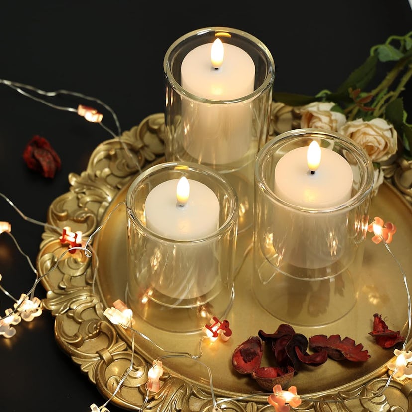 NURADA Flameless Candles (3-Pack)