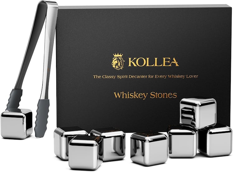 Kollea Stainless Steel Ice Cubes (8-Pack)