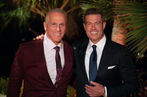 Mel Owens and Jesse Palmer on The Golden Bachelor. Photo via ABC