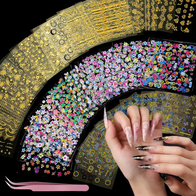 Teenitor Nail Stickers (50 Sheets)