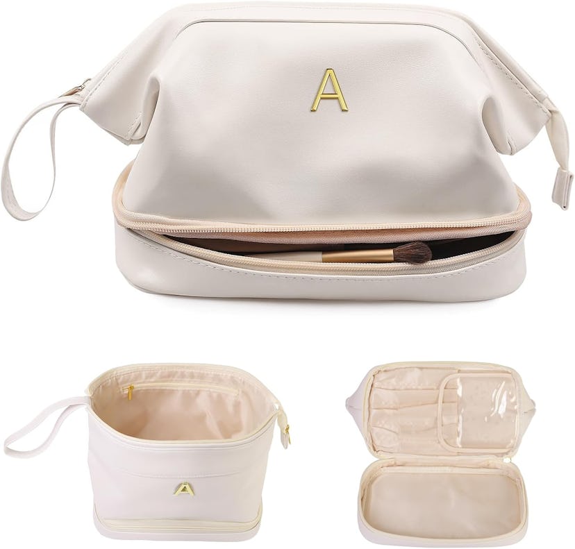 Vogewood Initial Makeup Bag