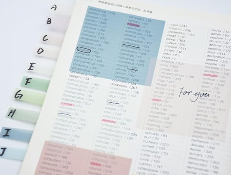YOUDEFUL Transparent Sticky Notes (800 Pieces)