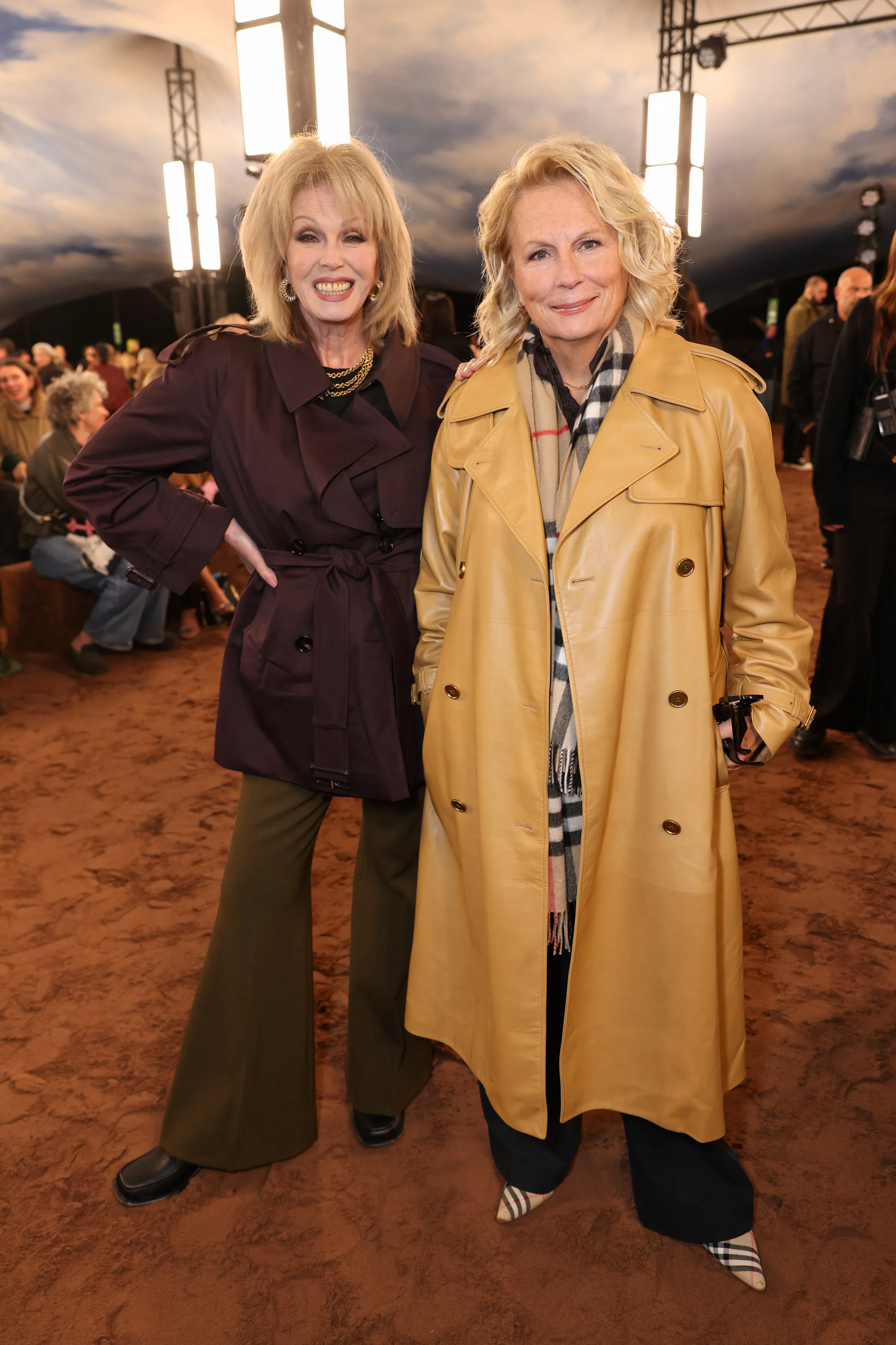 The Front Row Of Burberry's Spring/Summer 2026 Show Was Iconic