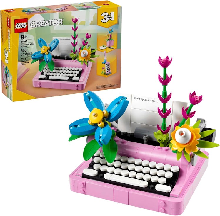 LEGO Flower Typewriter 