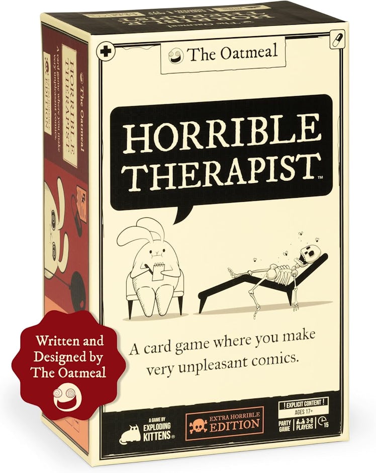 Exploding Kittens Horrible Therapist Card Game 
