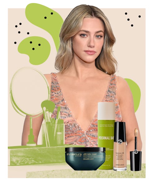 Lili Reinhart on her Personal Day skin care line, acne struggles, and go-to makeup products.
