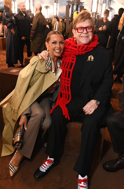 Burberry spring summer 2026 show London fashion week front row