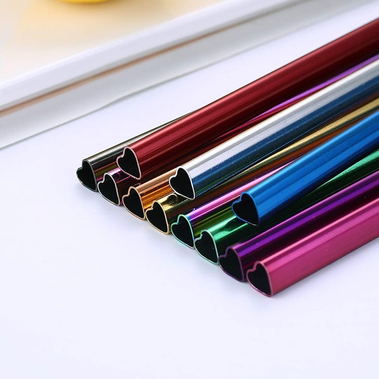 Vilihkc Heart Straws (5-Pack)