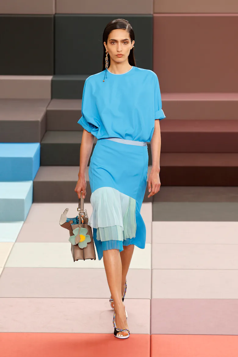 Fendi’s Spring 2026 Show Was a Technicolor Reprieve From Reality