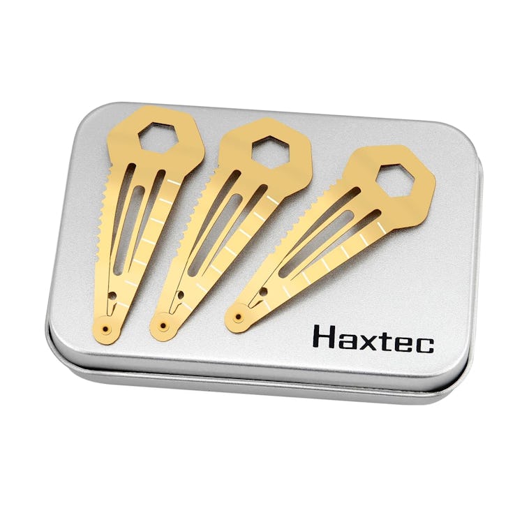 Haxtec Multi Tool Tactical Hair Clips (3-Pack)