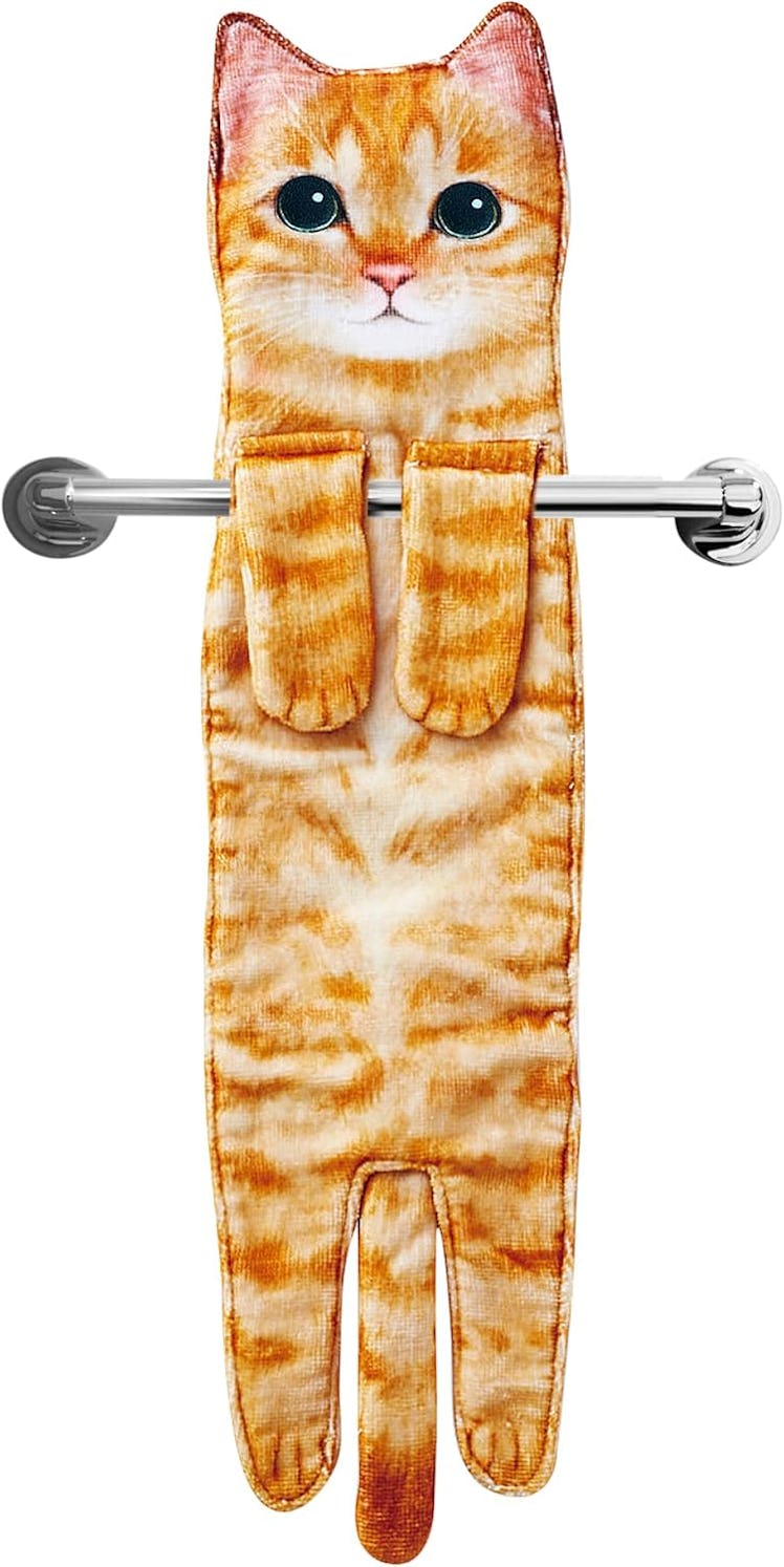 AGRIMONY Cute Cat Hand Towel