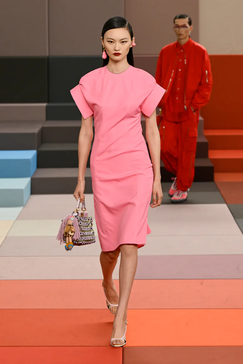 Fendi’s Spring 2026 Show Was a Technicolor Reprieve From Reality