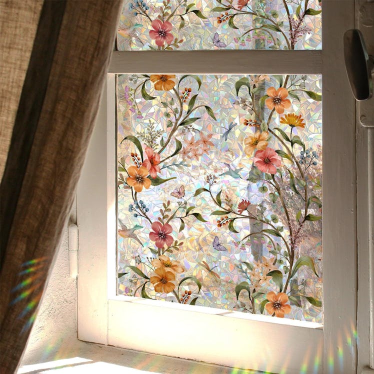 WBQMUNY Stained Glass Window Film