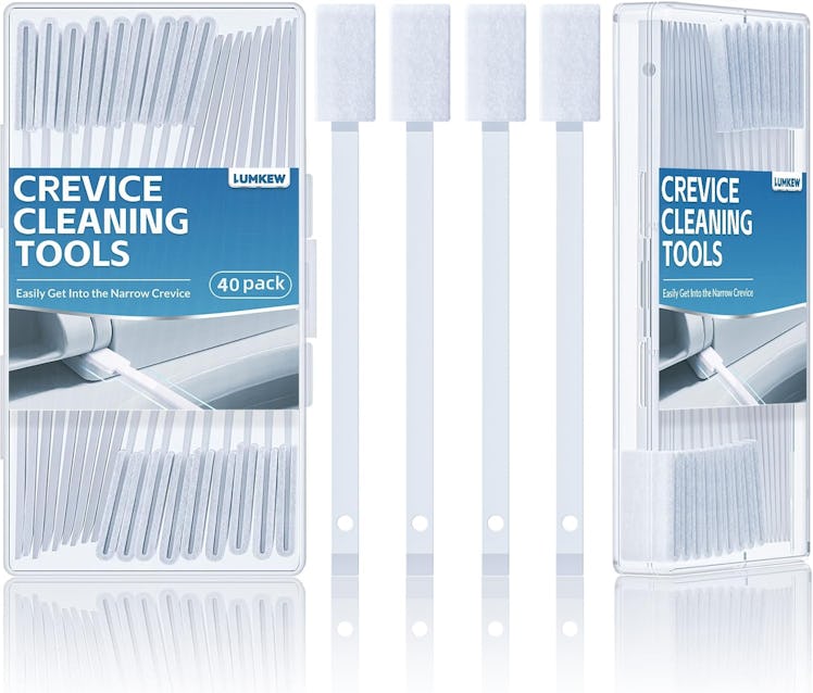 Lumkew Disposable Crevice Cleaning Brushes (40-Pack)