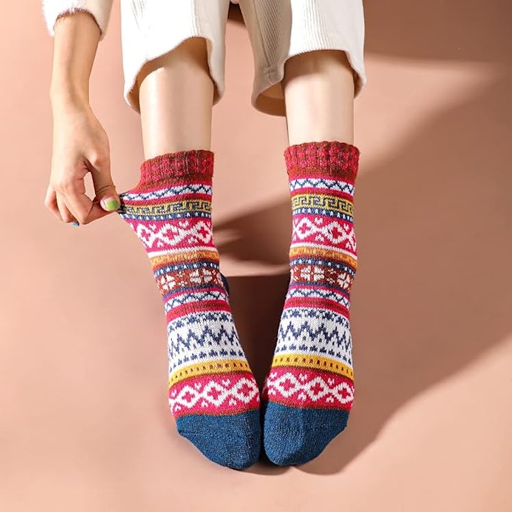 fauson Wool Socks (5 Pairs)
