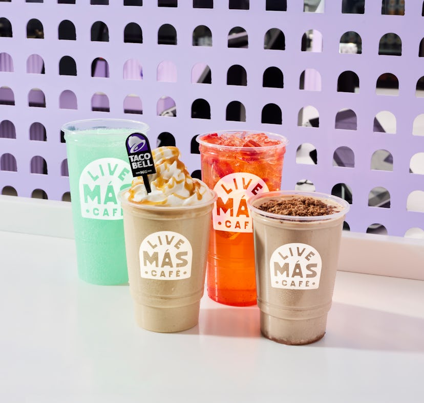 I went to Taco Bell's Live Más Café and tried some of the limited-time drinks.