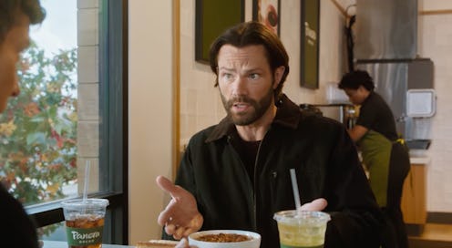 Matt Czuchry and Jared Padalecki in 'Gilmore Girls'-esque Panera Bread ad. Screenshot via Panera Br...