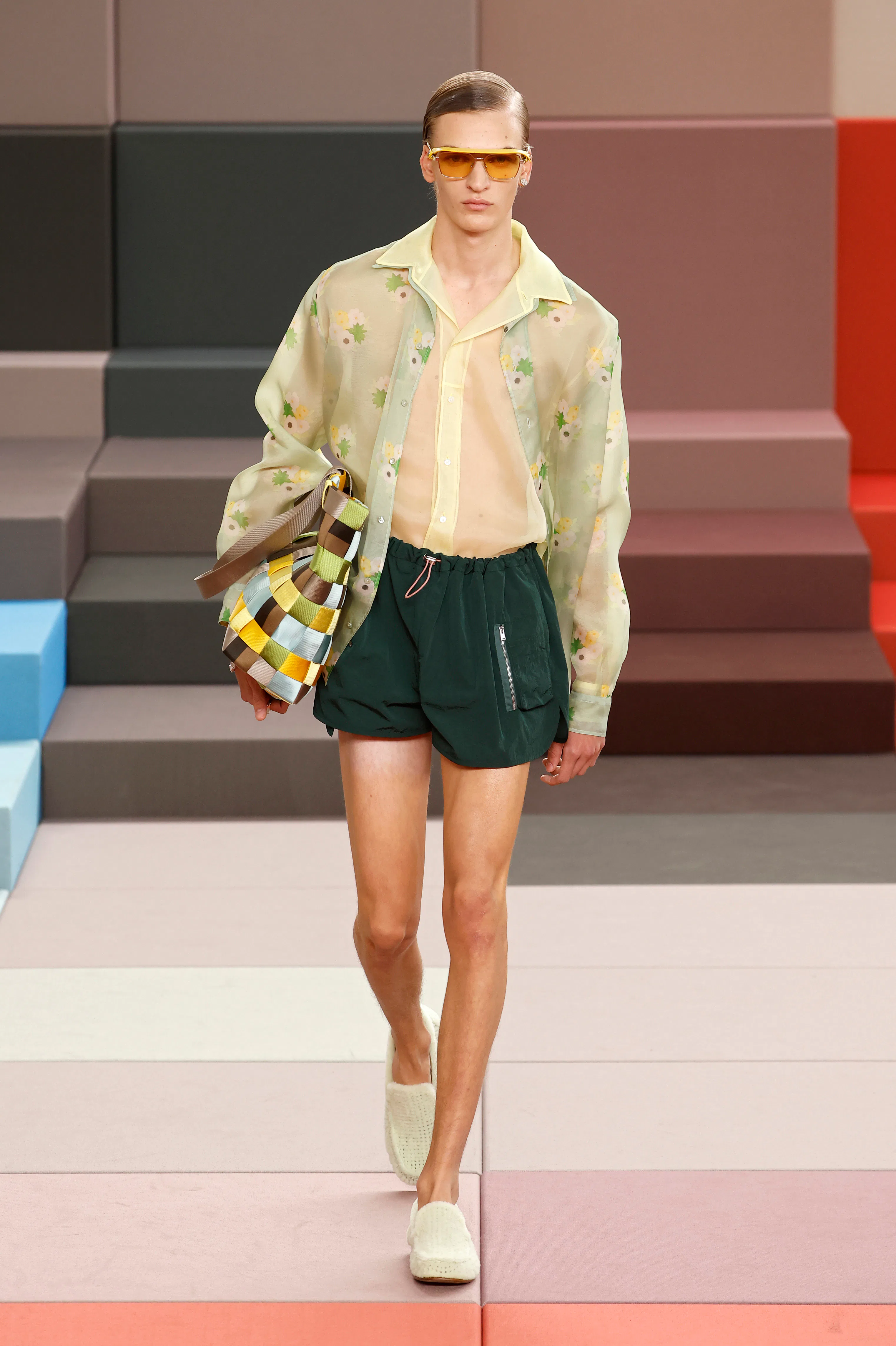 Fendi’s Spring 2026 Show Was a Technicolor Reprieve From Reality