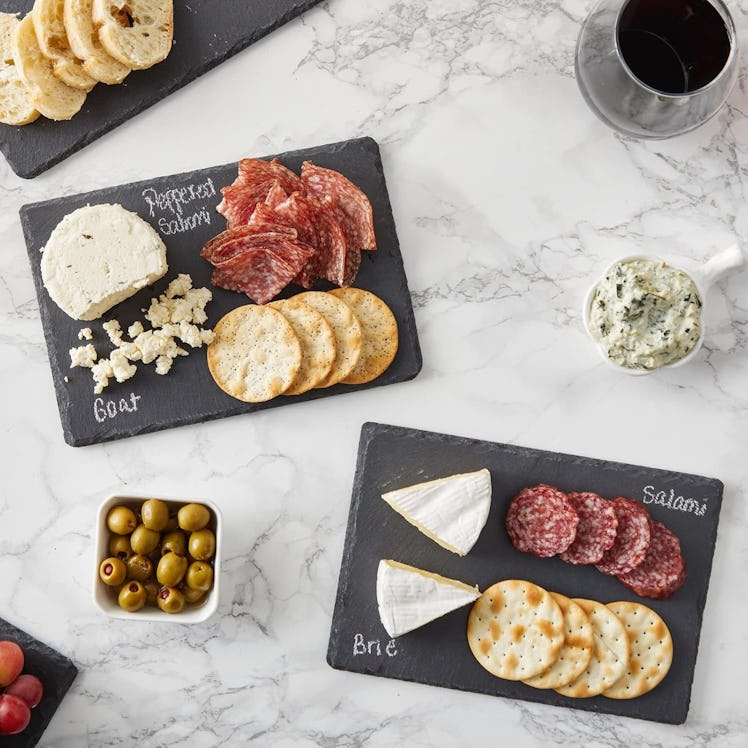 Juvale Mini Slate Charcuterie Boards (6-Pack)
