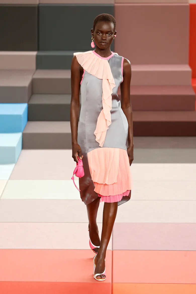 Fendi’s Spring 2026 Show Was a Technicolor Reprieve From Reality