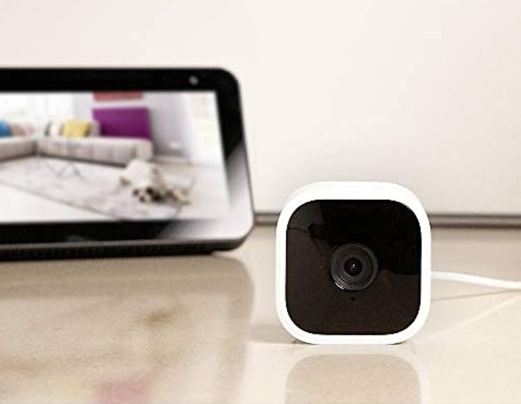 Blink Mini Compact Indoor Plug-in Smart Security Camera (2-Pack)