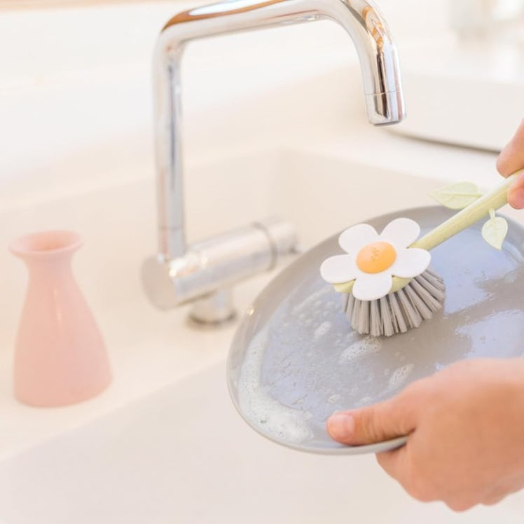 Vigar Florganic Dish Brush with Vase