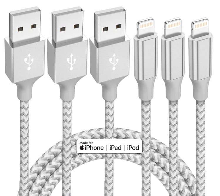 Bkayp iPhone Charger, 10 ft (3-Pack)
