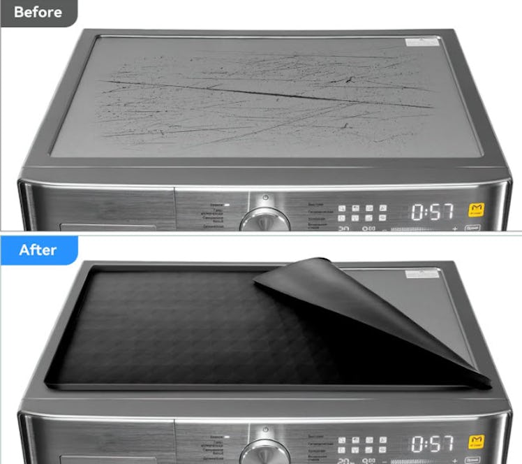 Garolue Washer and Dryer Top Protector Mat