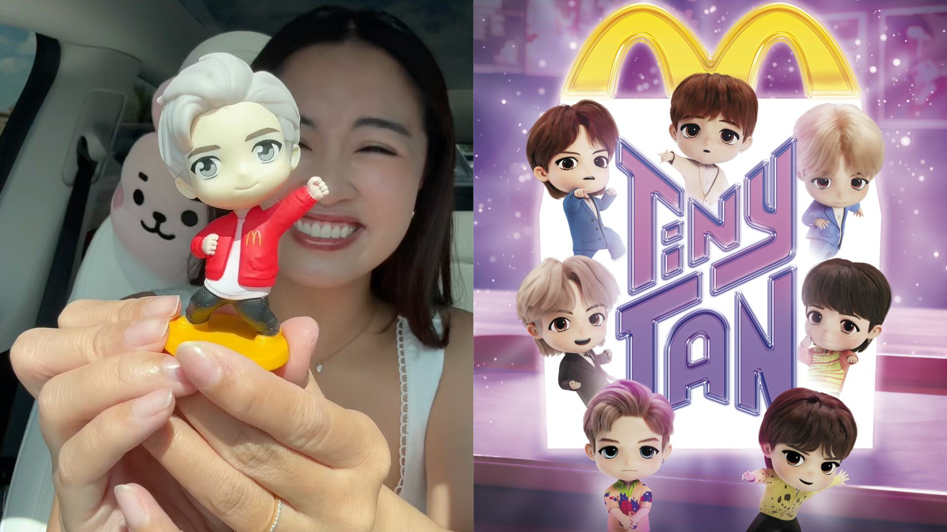 BTS ★ マクドナルド ★ TinyTAN McDonald's Tinytan x BTS 2025 Throwback Edition Sets with Free