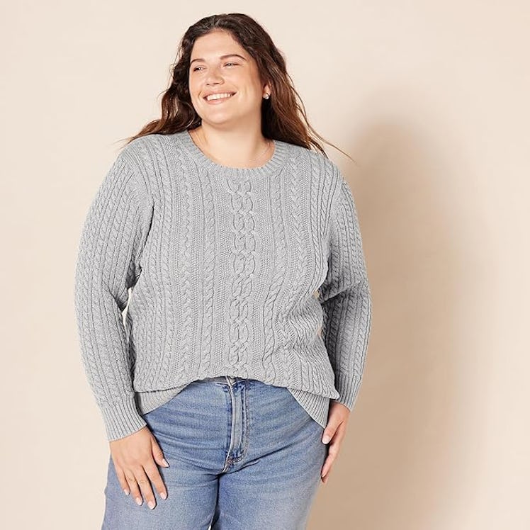 Amazon Essentials Fisherman Cable Sweater