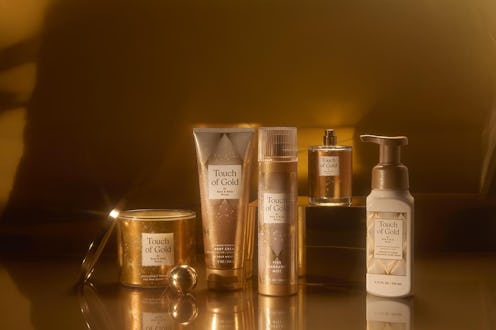 Meet Bath & Body Works' newest scent: Touch of Gold, a modern gourmand.