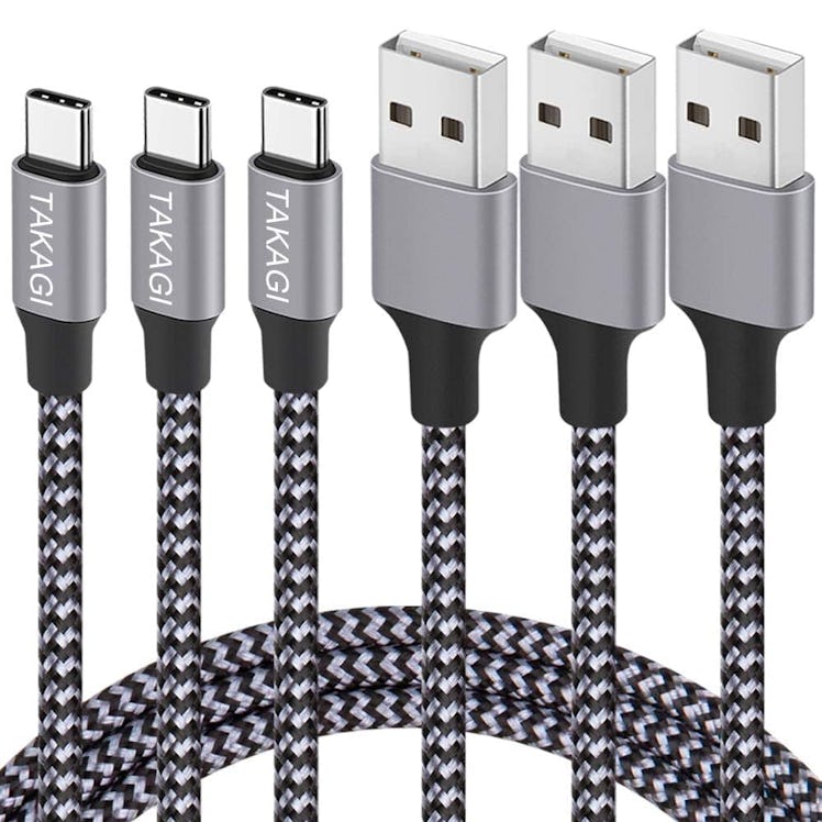 TAKAGI USB to USB C Cable 6 ft (3-Pack)