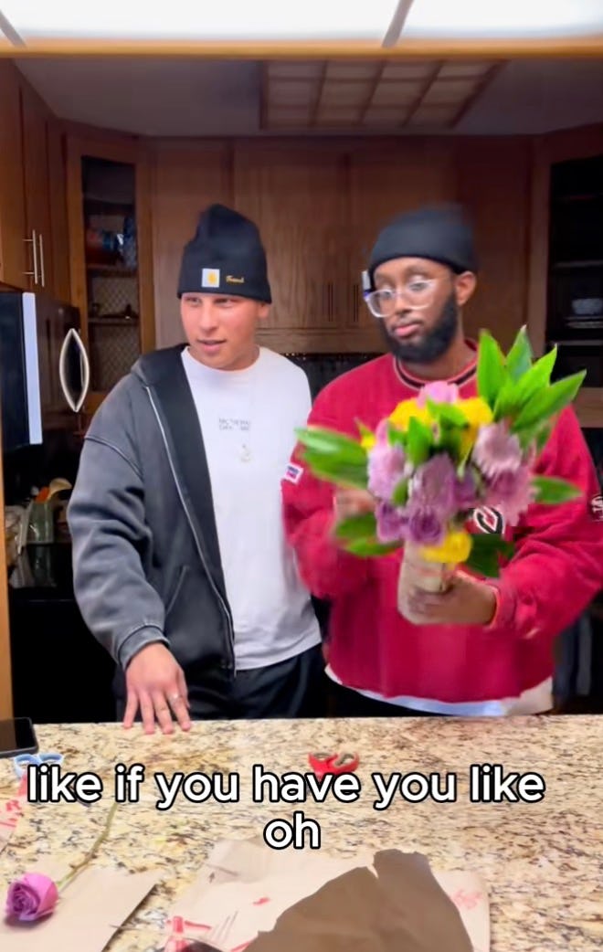 This Group Of Dudes Unpacks Why They Feel "Embarrassed" To Give Flowers